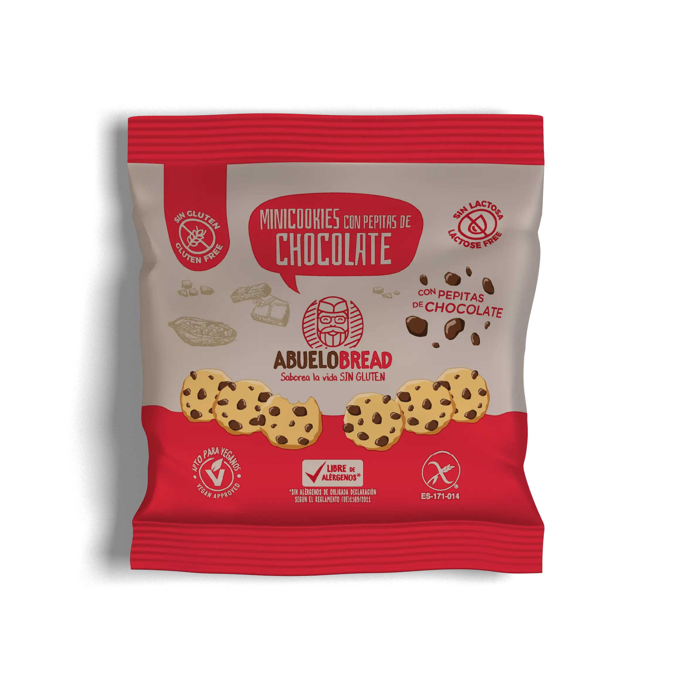 Chocolate Chip Minicookies |<br> Box 24 Pcsx40gr