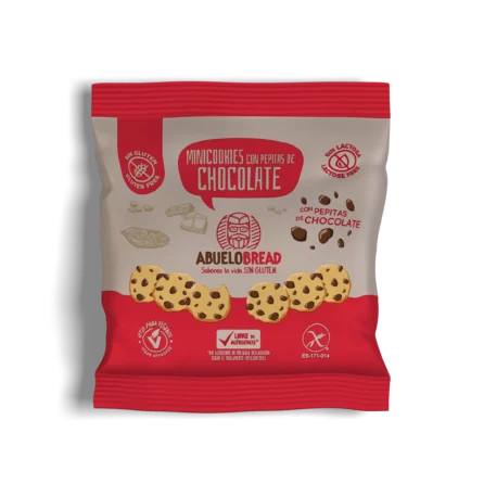 Minicookies con Pepitas de Chocolate