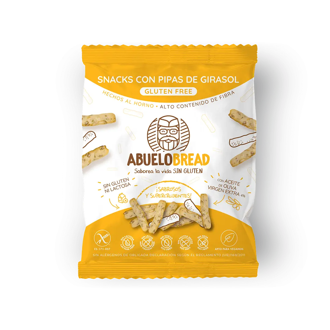 Snacks de pipas de girasol