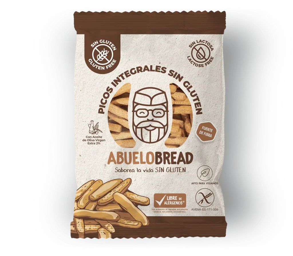 Gluten-free integral breadsticks |<br> Box 12udsx80gr
